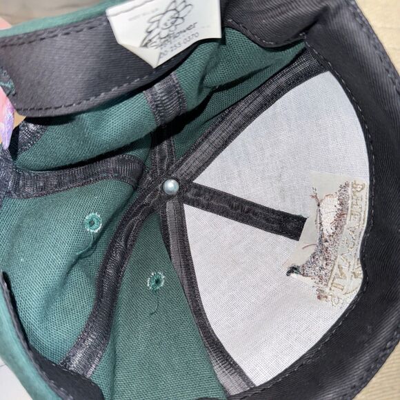 Vintage SnapBack PHEASANTS FOREVER Green Hat Cap Game Hunter Hunting PerfectCond - Picture 5 of 8